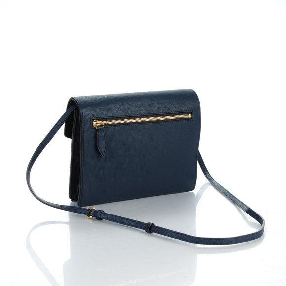 NWT BURBERRY MACKEN DERBY LEATHER CROSSBODY BAG - Picture 3 of 8